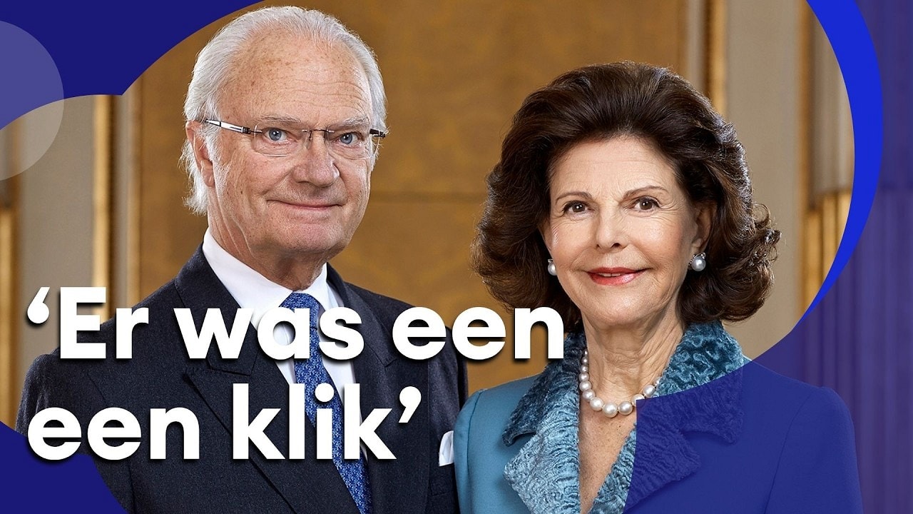 Het liefdesverhaal van koning Carl Gustaf en koningin Silvia