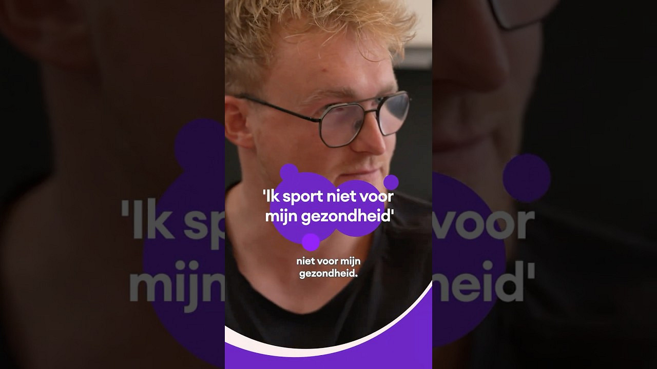 Ik sport niet voor mijn gezondheid | Dit is de Kwestie | EO