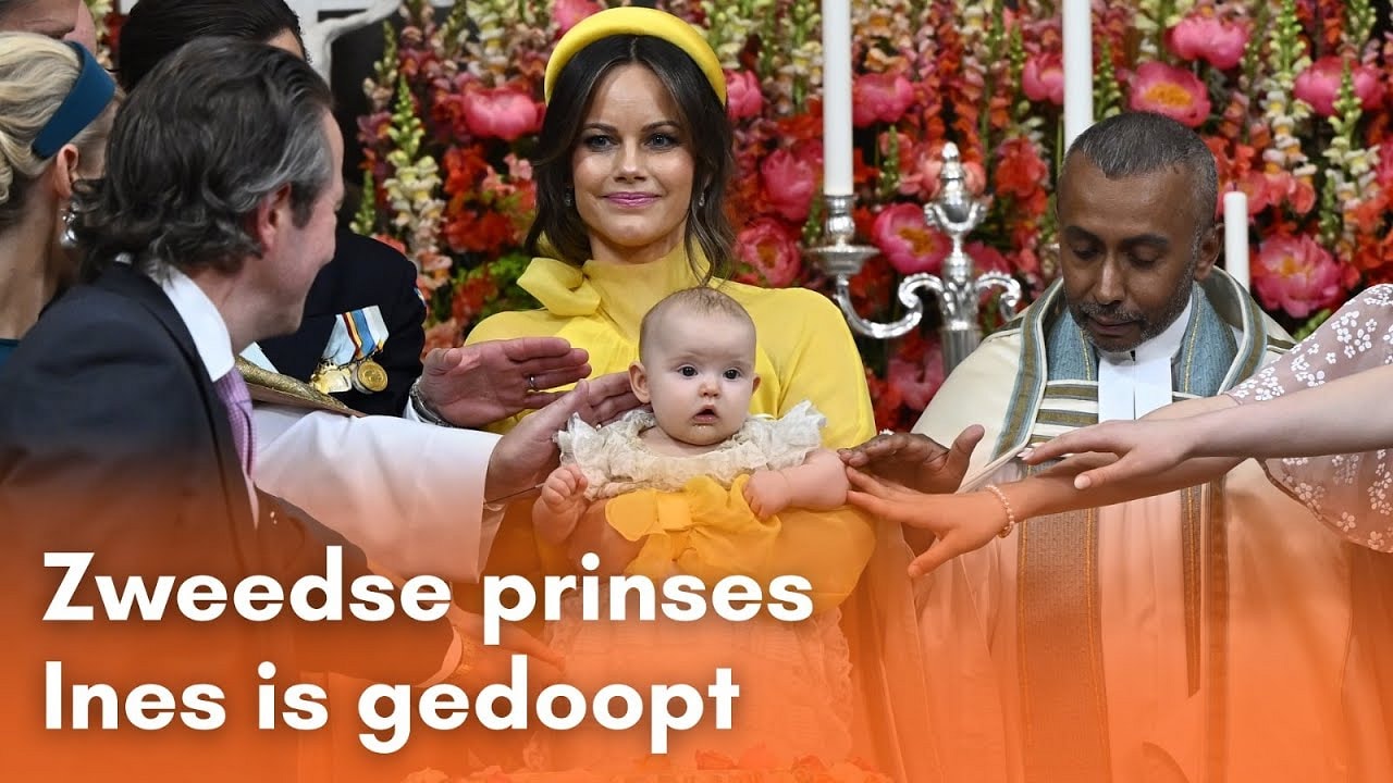 Doop Zweedse prinses Ines