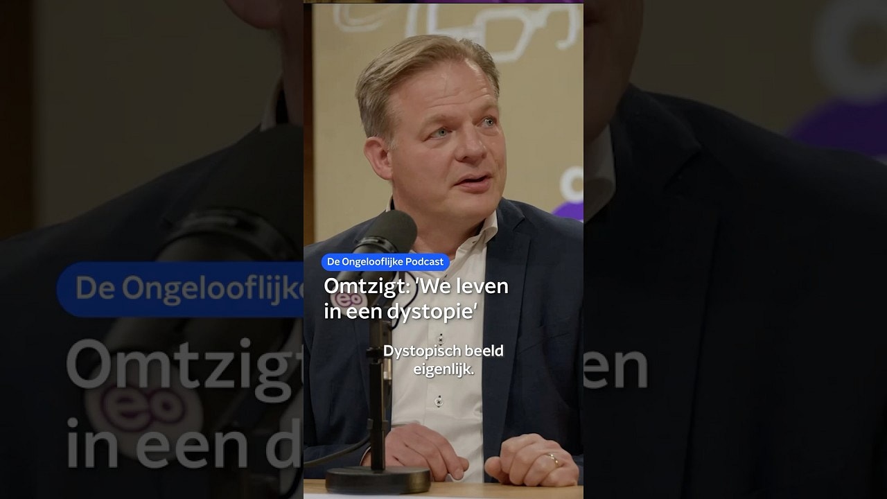 Omtzigt: 'We zijn met AI in een dystopische wereld beland'