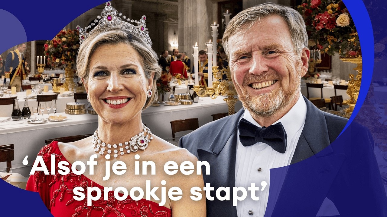 Hoe zorgt het koningspaar voor hun gasten op het paleis?