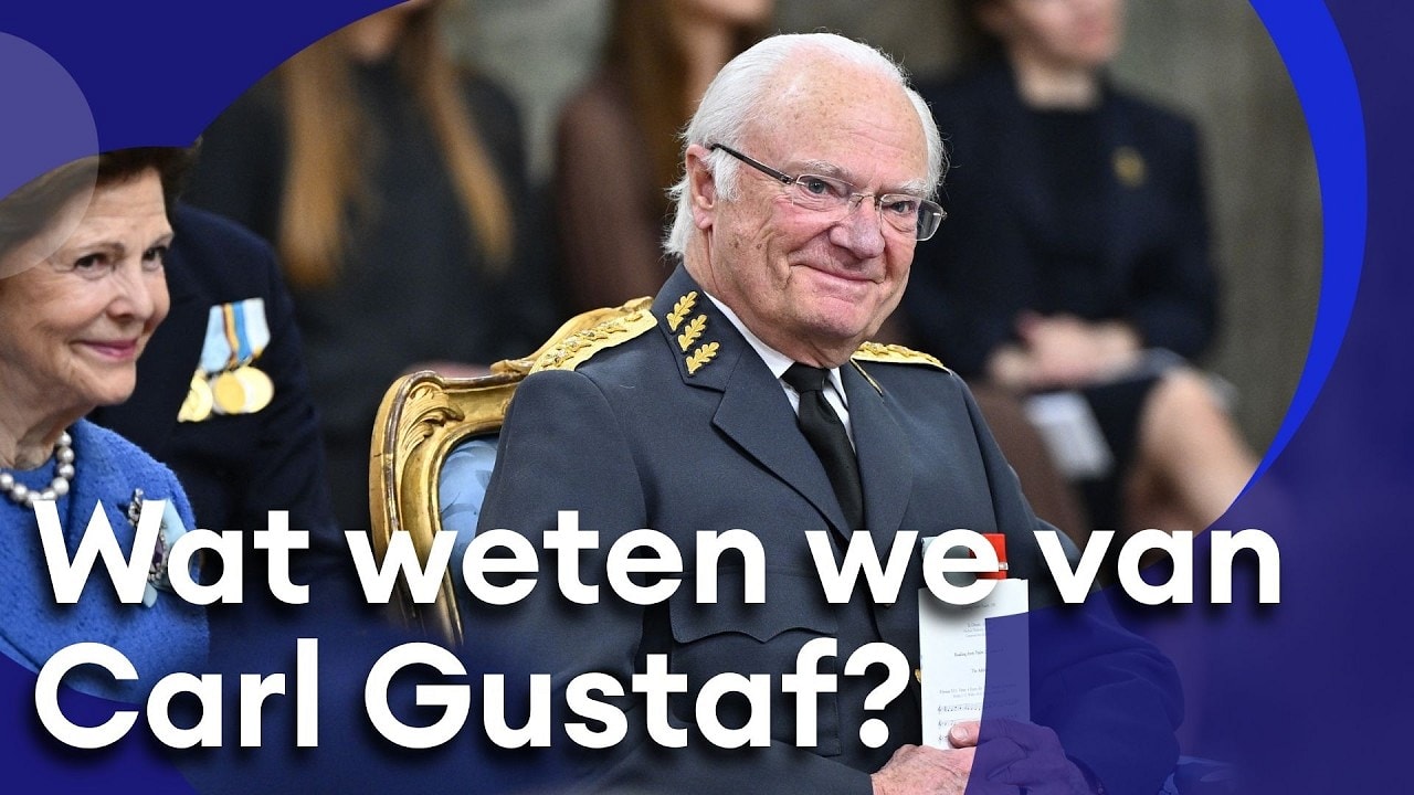 Zweedse koning Carl Gustaf is 80 jaar