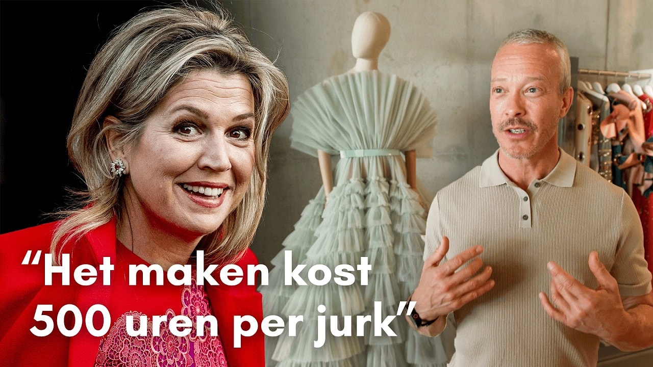 Het ambacht achter Máxima's Claes Iversen jurken