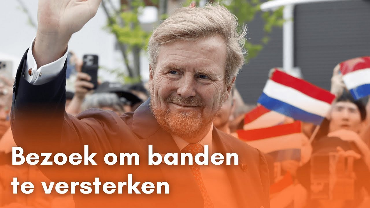 Koning Willem-Alexander in Japan